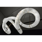 Torrenevia Alabaster Pendant Light-Moonnatur