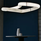 Torrenevia Alabaster Pendant Light-Moonnatur