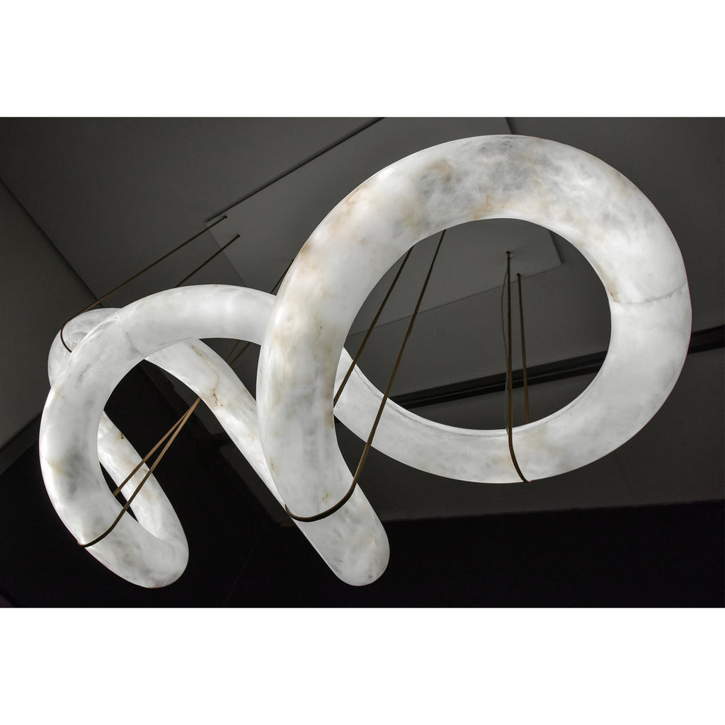 Torrenevia Alabaster Pendant Light-Moonnatur