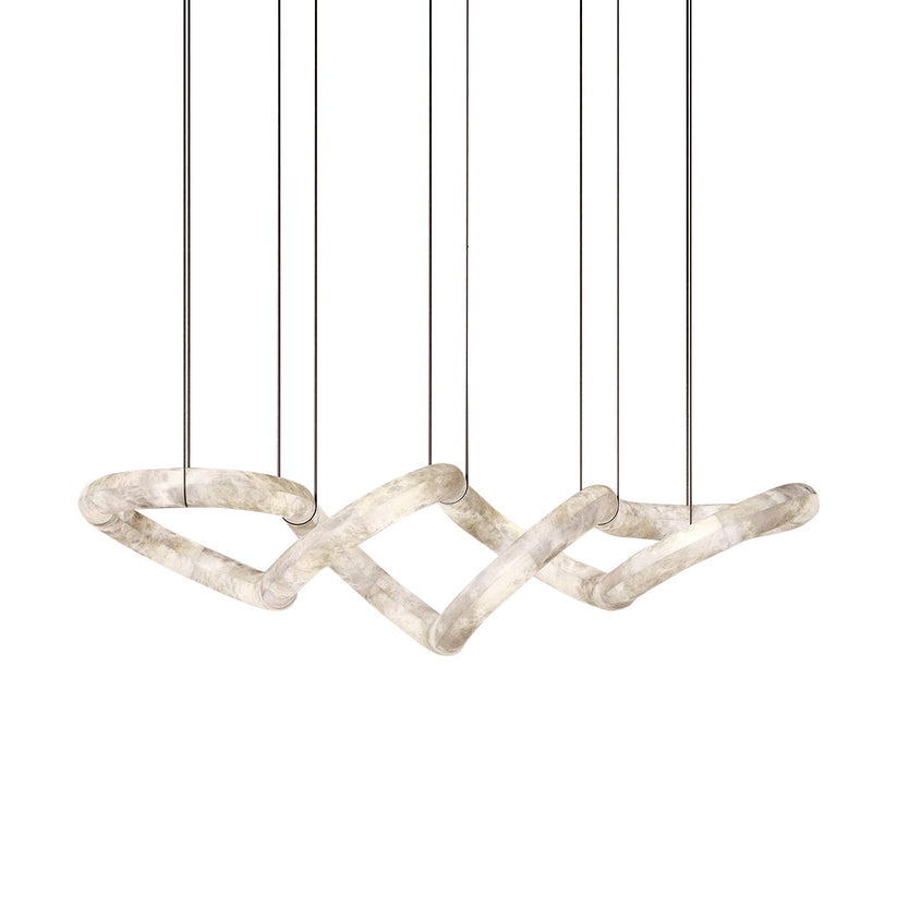 Torrenevia Alabaster Pendant Light-Moonnatur