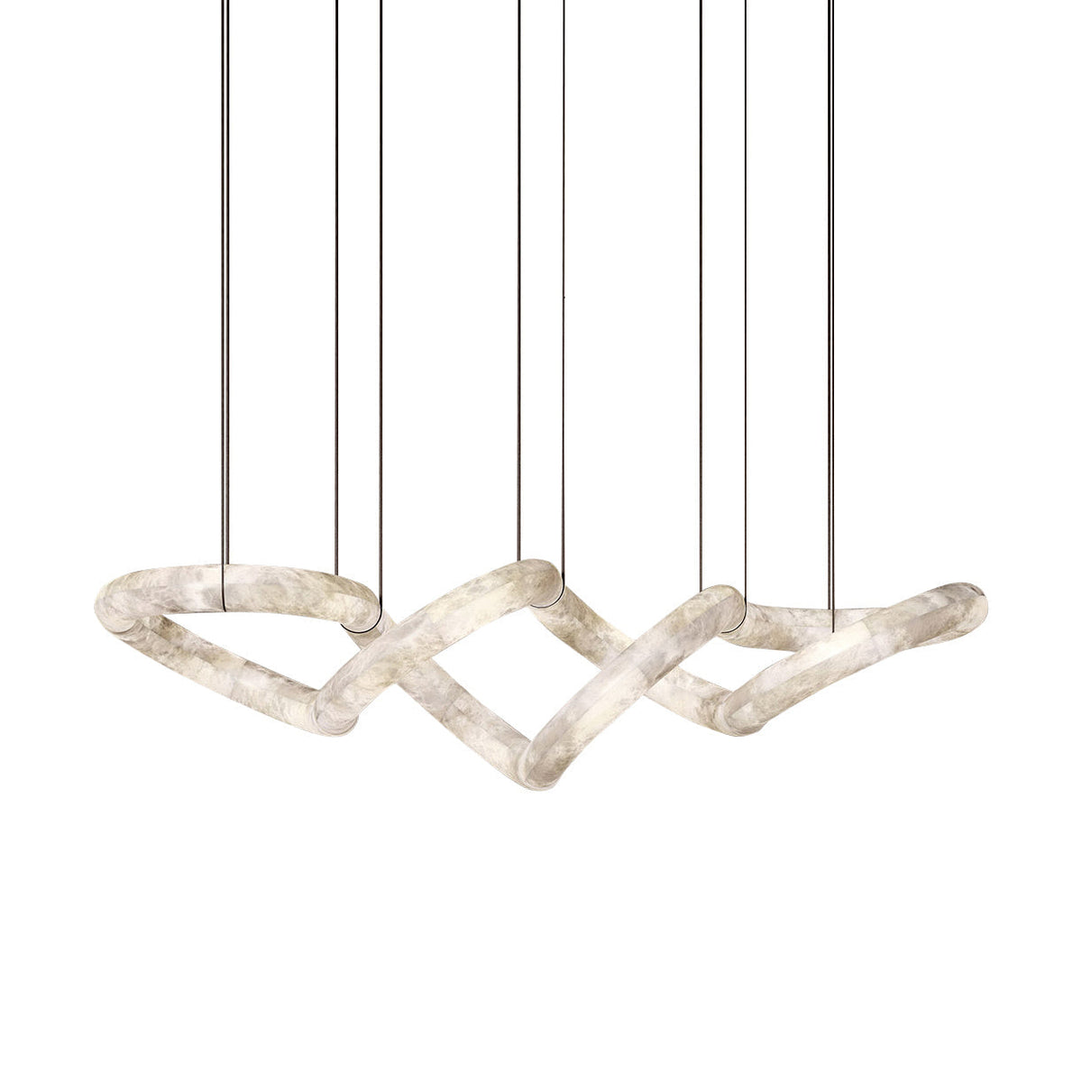 Torrenevia Alabaster Pendant Light-Moonnatur