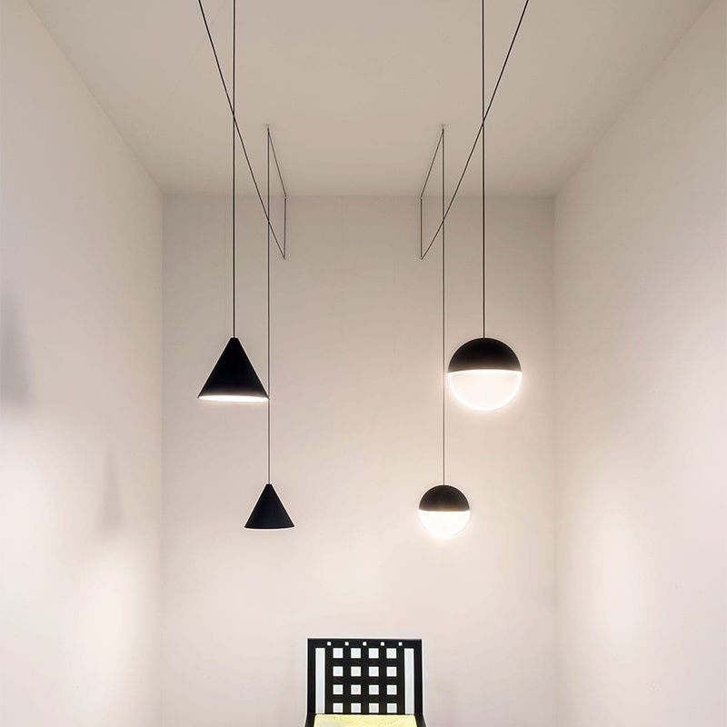 Kellisse Plastic Pendant Light-Moonnatur