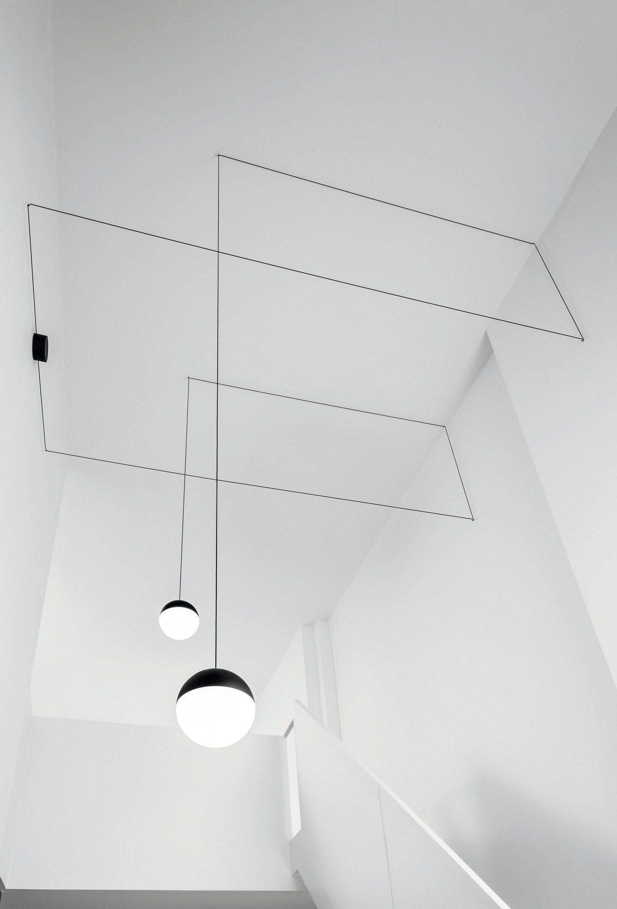 Kellisse Plastic Pendant Light-Moonnatur