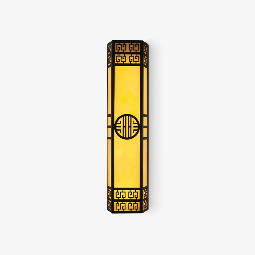 Beldenfern Alabaster Wall Light-Moonnatur