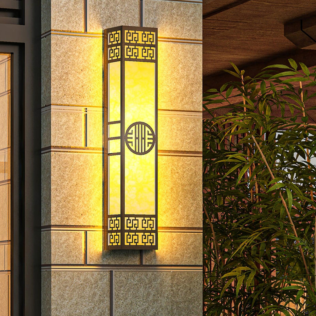 Beldenfern Alabaster Wall Light-Moonnatur