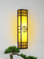 Beldenfern Alabaster Wall Light-Moonnatur
