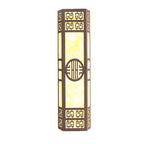 Beldenfern Alabaster Wall Light-Moonnatur