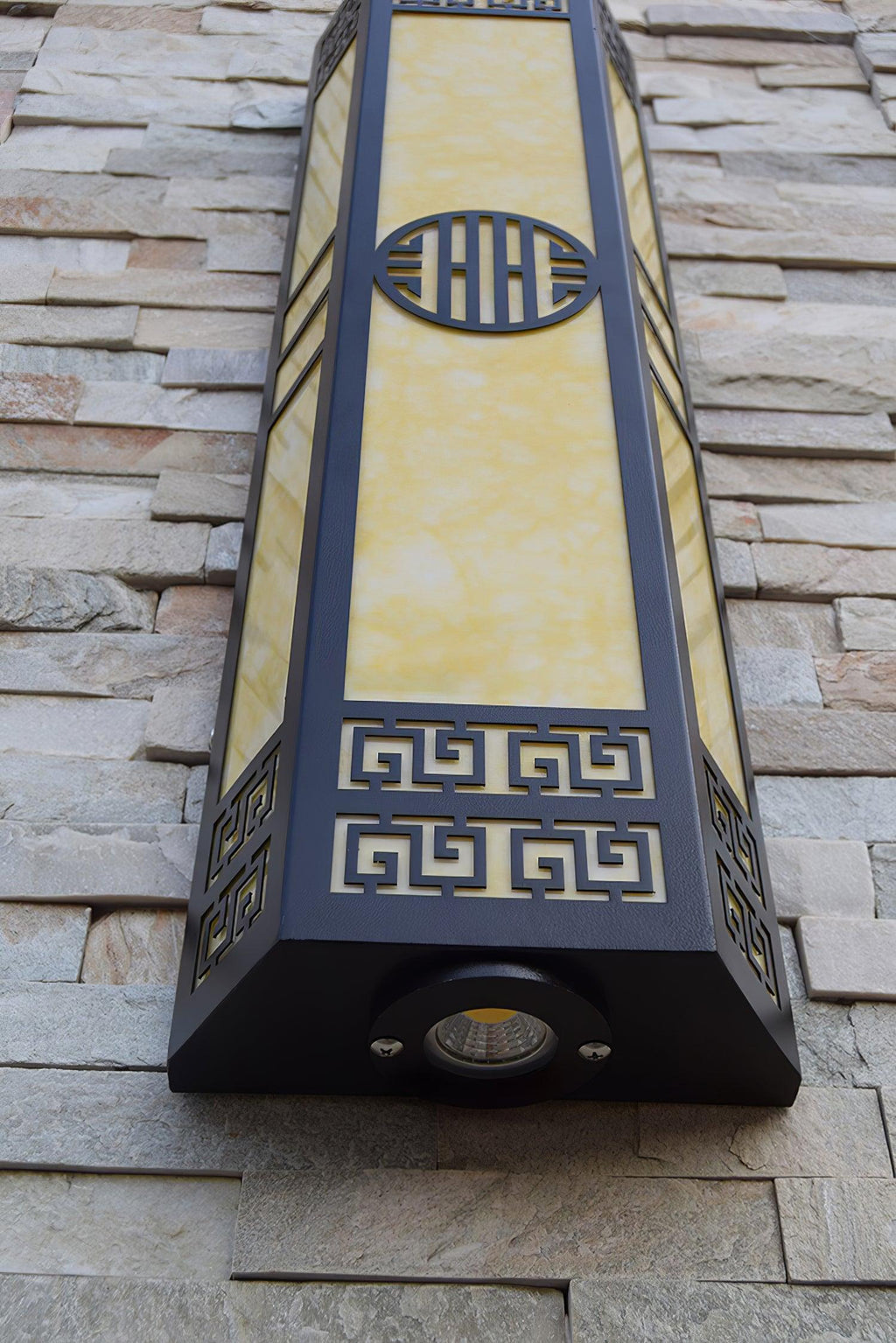 Beldenfern Alabaster Wall Light-Moonnatur