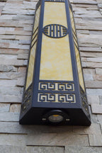 Beldenfern Alabaster Wall Light-Moonnatur