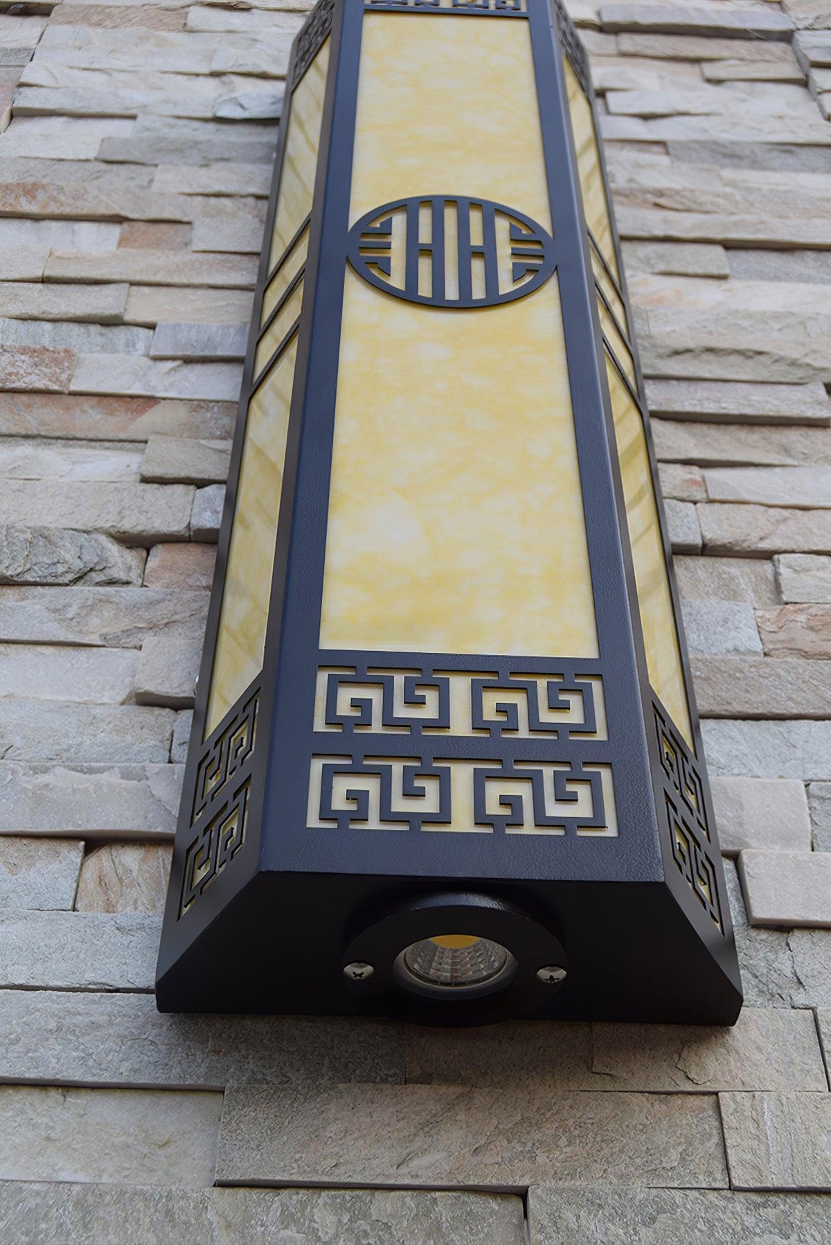 Beldenfern Alabaster Wall Light-Moonnatur