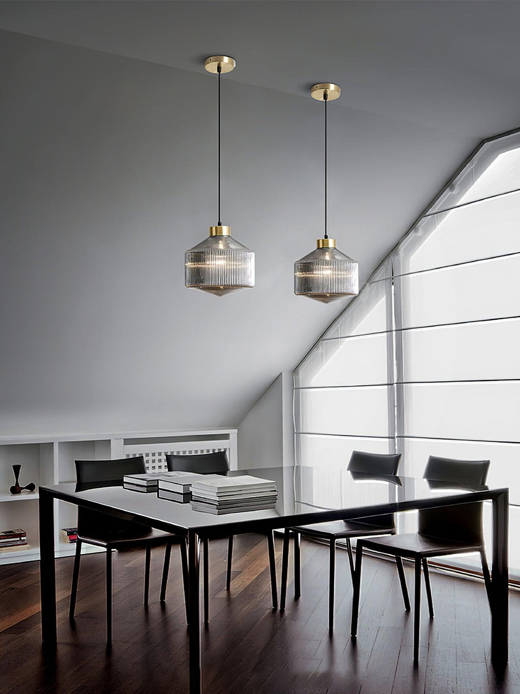 Elowiel Glass Pendant Light-Moonnatur