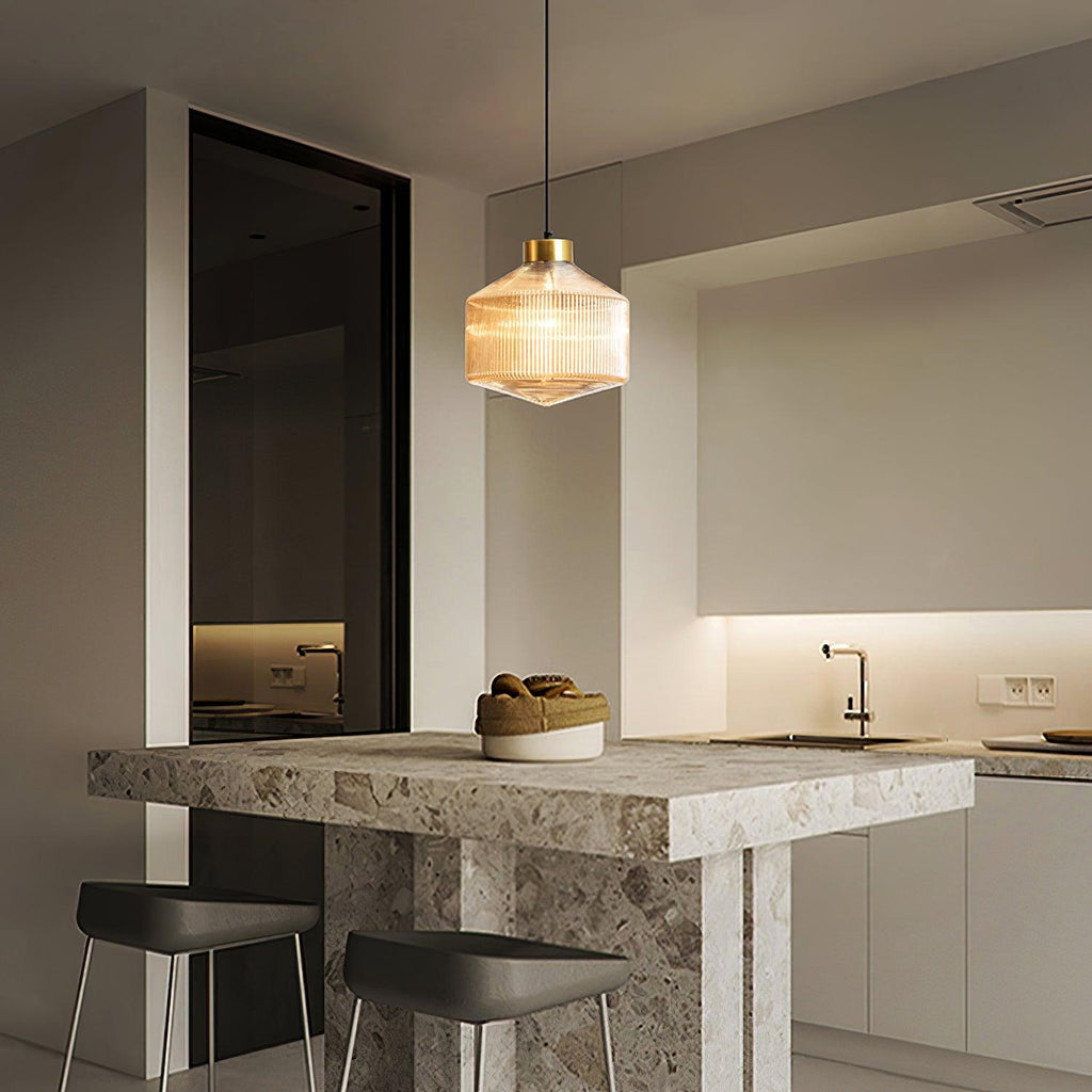 Elowiel Glass Pendant Light-Moonnatur