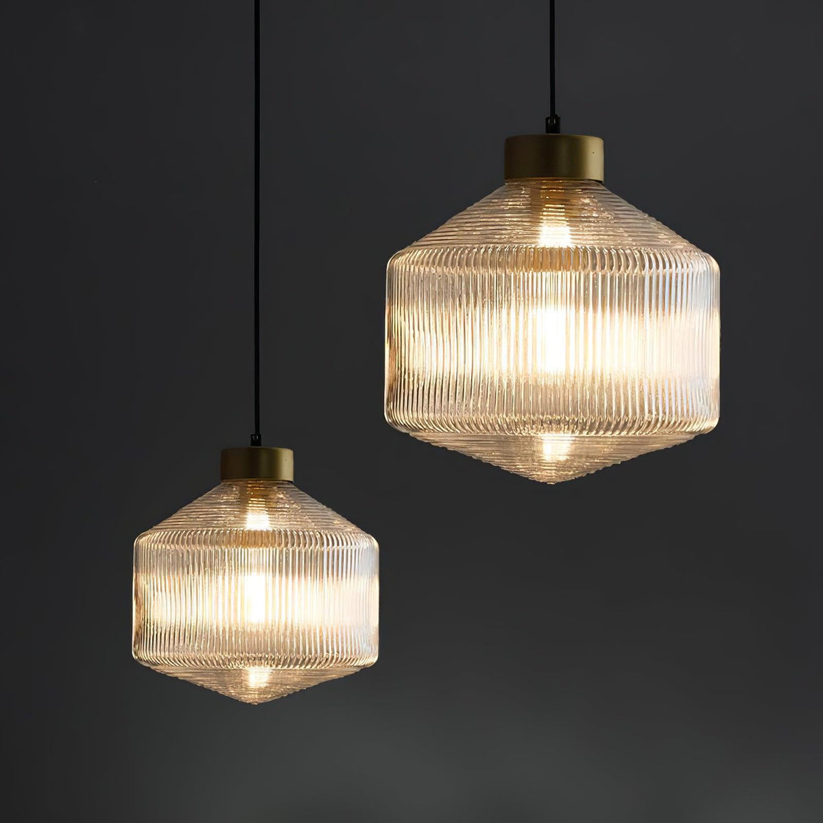 Elowiel Glass Pendant Light-Moonnatur