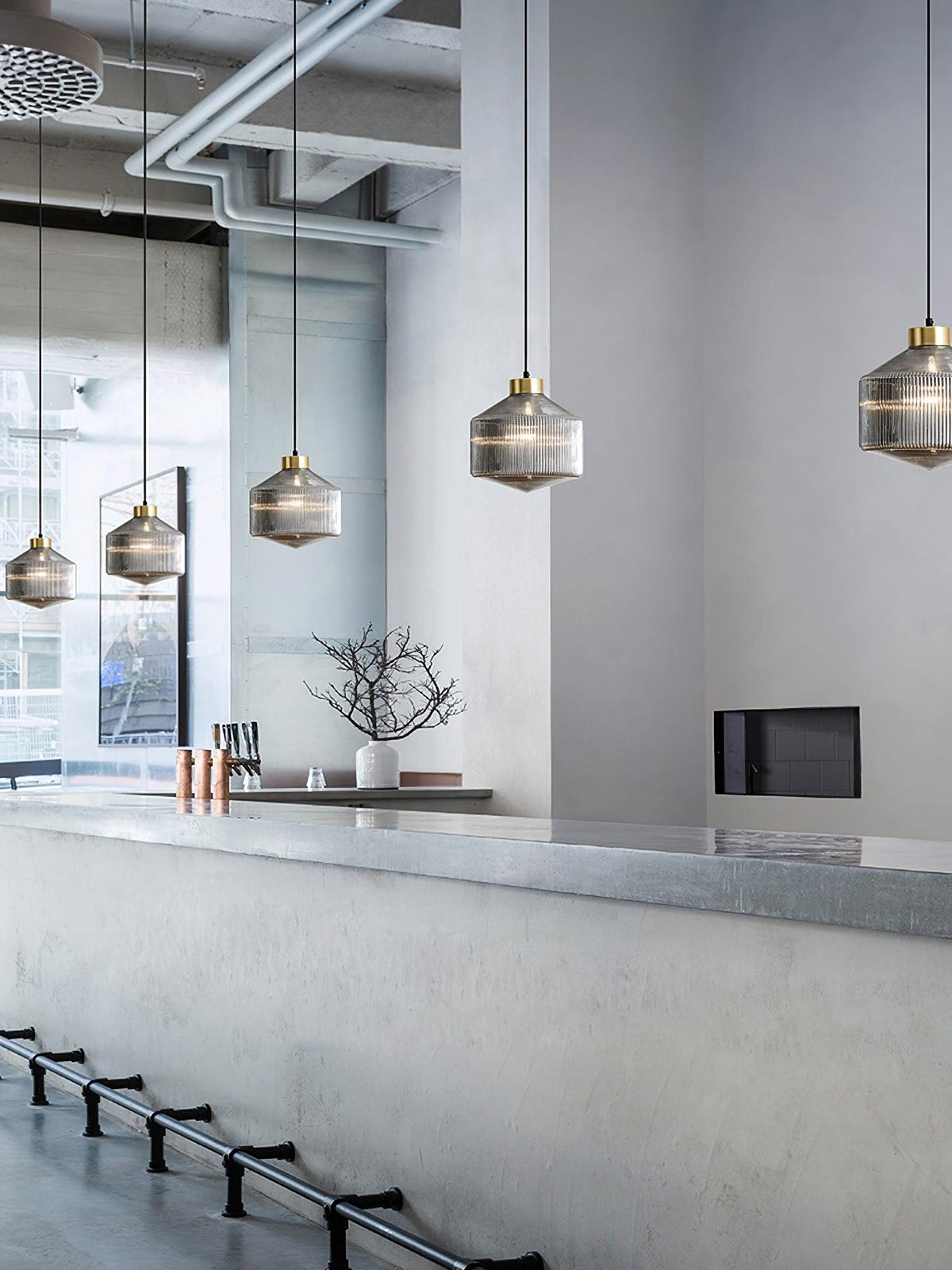 Elowiel Glass Pendant Light-Moonnatur