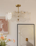 Coraena Glass Ceiling Light-Moonnatur