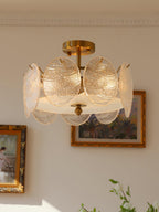 Coraena Glass Ceiling Light-Moonnatur