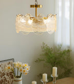 Coraena Glass Ceiling Light-Moonnatur
