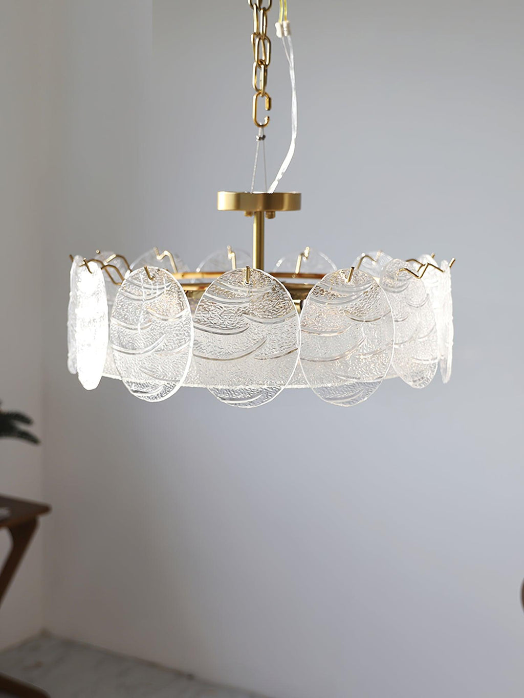 Coraena Glass Ceiling Light-Moonnatur