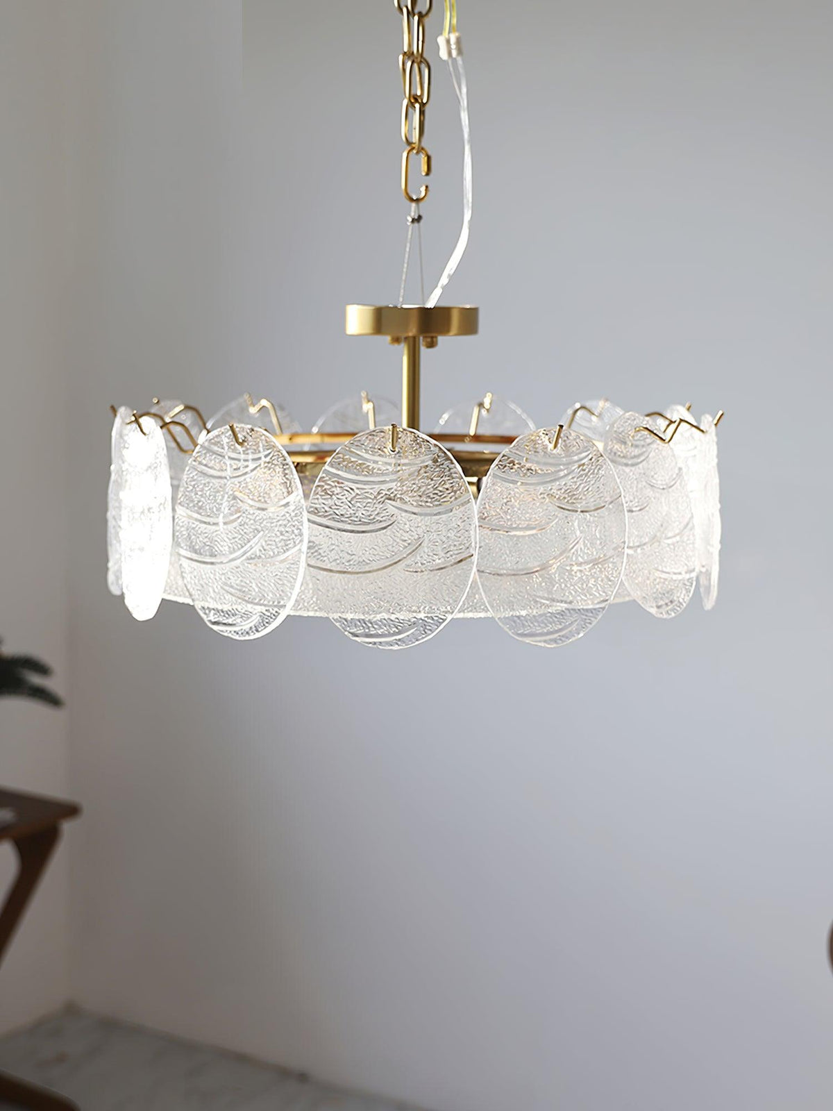 Coraena Glass Ceiling Light-Moonnatur