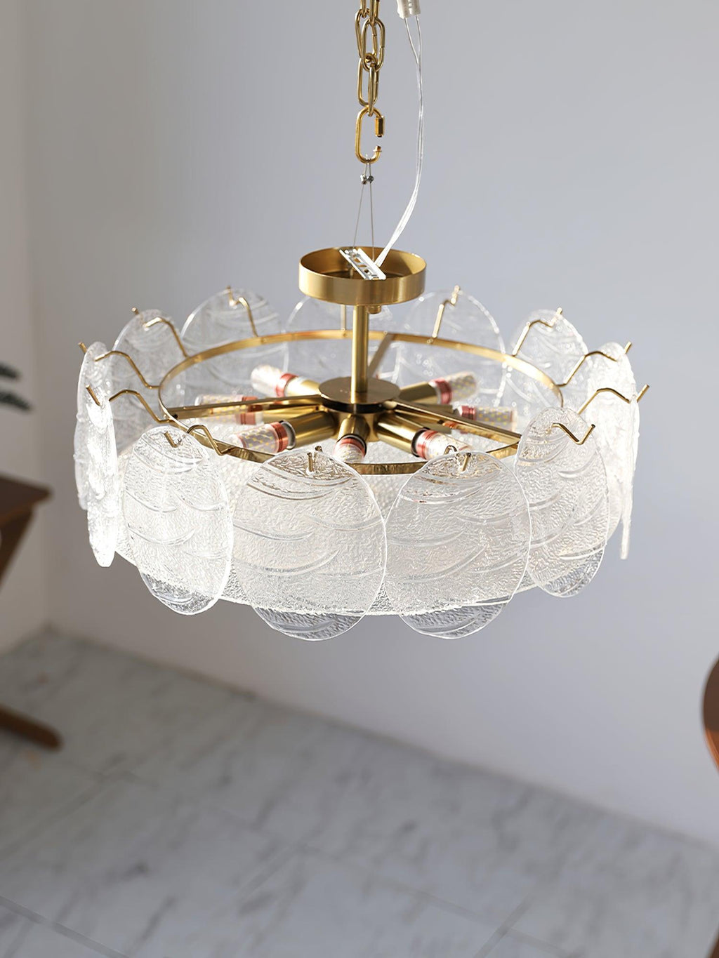 Coraena Glass Ceiling Light-Moonnatur