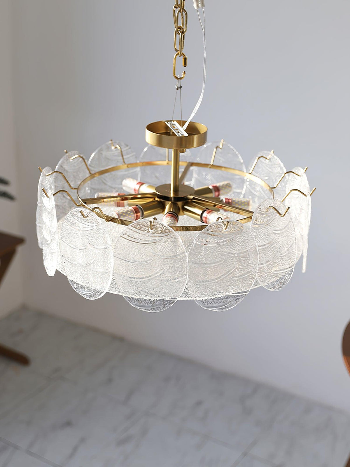Coraena Glass Ceiling Light-Moonnatur
