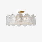 Coraena Glass Ceiling Light-Moonnatur