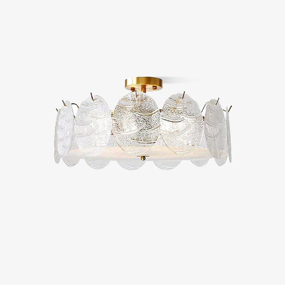 Coraena Glass Ceiling Light-Moonnatur
