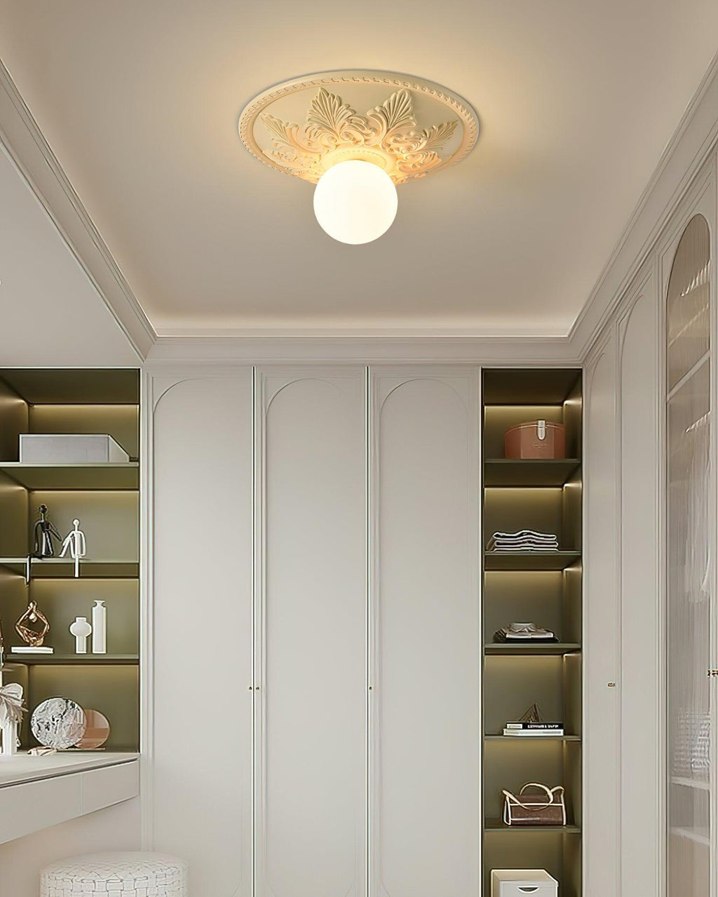 Tildenhaven Glass Ceiling Light-Moonnatur