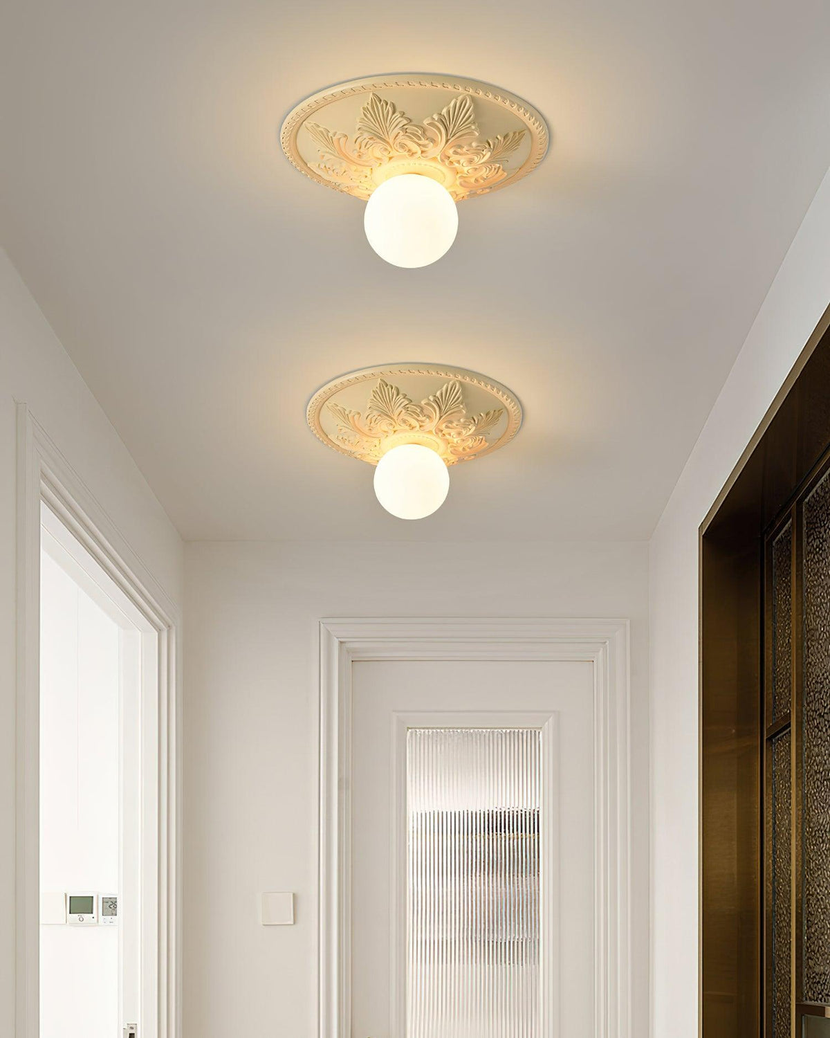 Tildenhaven Glass Ceiling Light-Moonnatur
