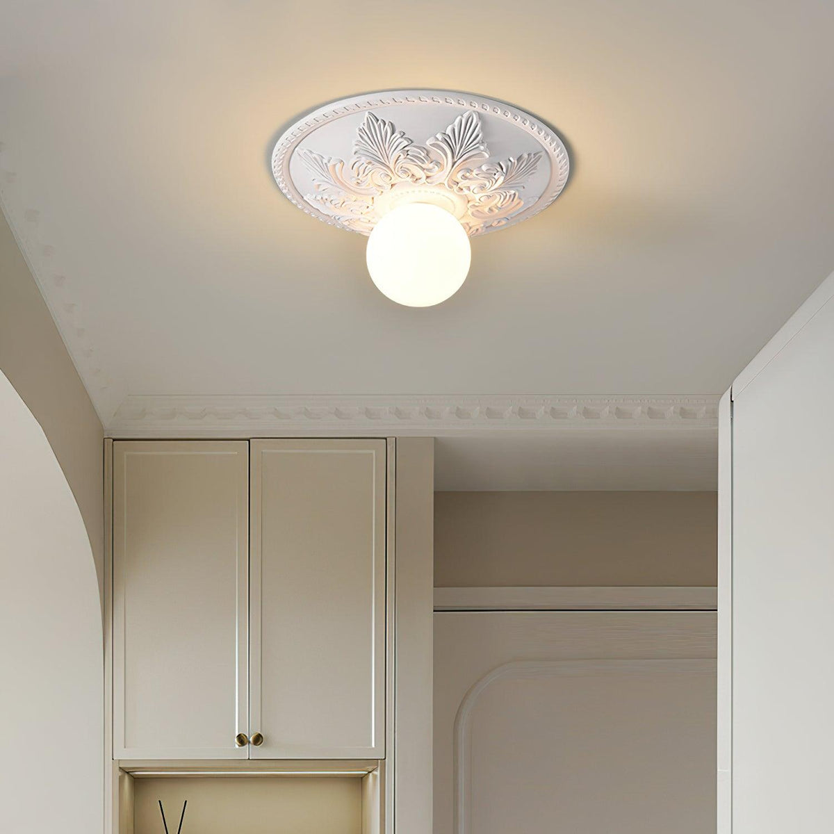 Tildenhaven Glass Ceiling Light-Moonnatur