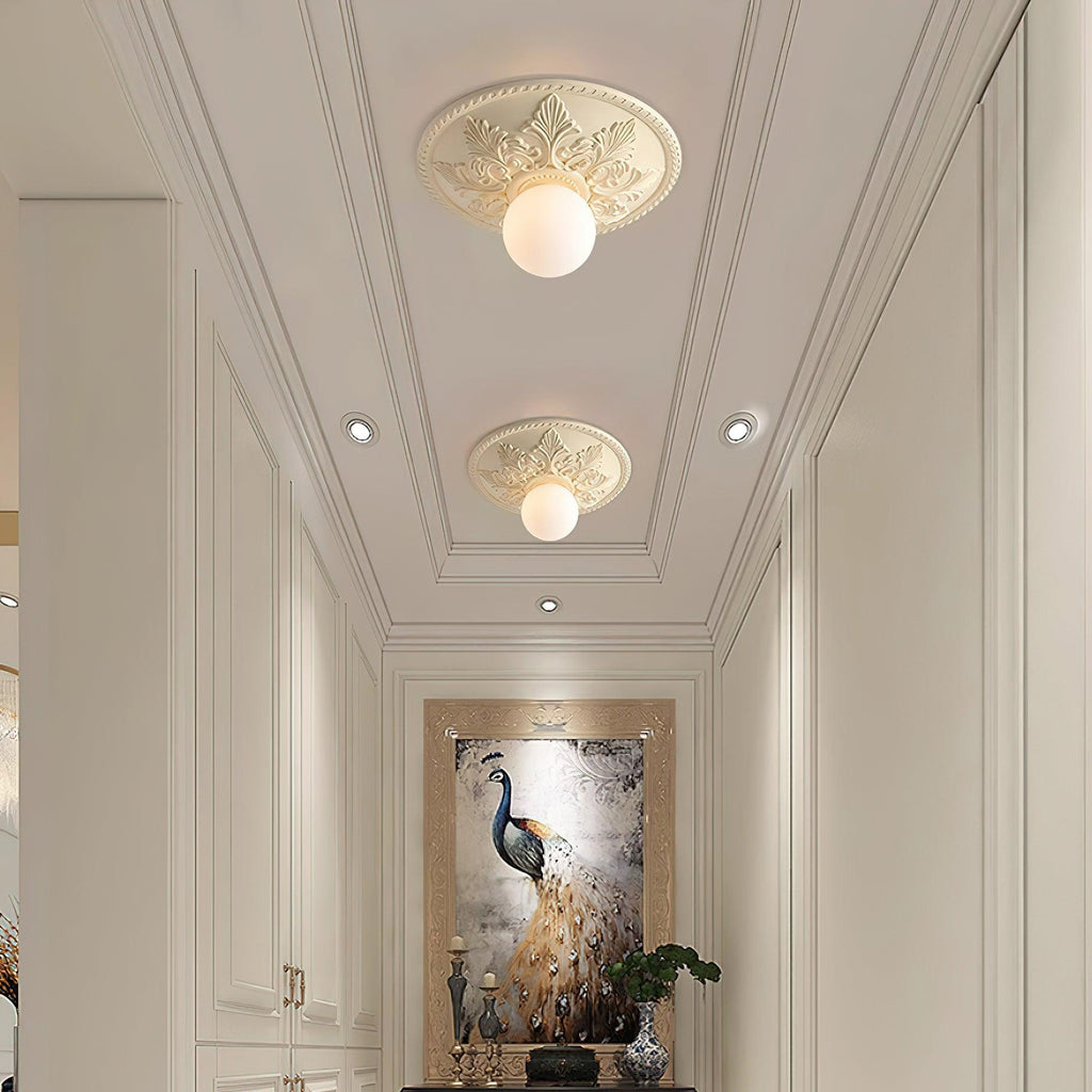 Tildenhaven Glass Ceiling Light-Moonnatur