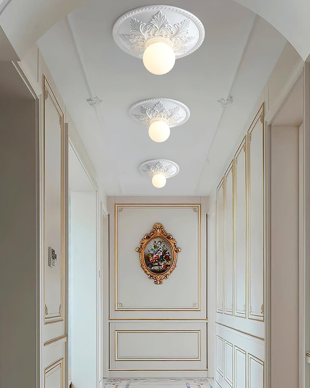 Tildenhaven Glass Ceiling Light-Moonnatur