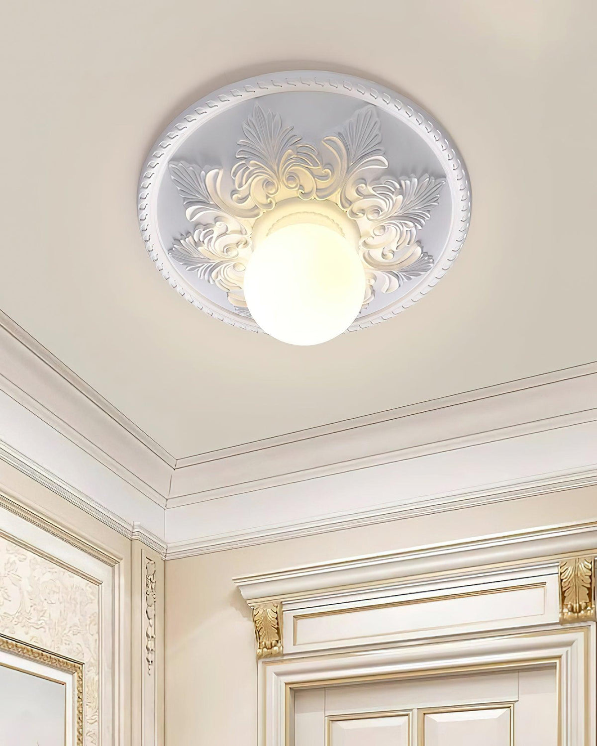 Tildenhaven Glass Ceiling Light-Moonnatur
