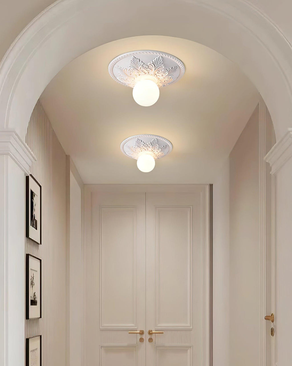 Tildenhaven Glass Ceiling Light-Moonnatur