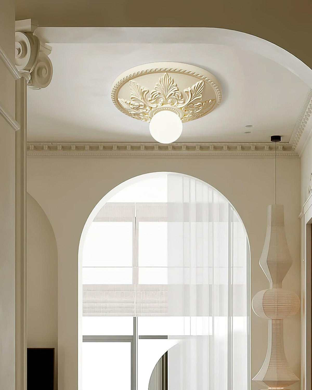 Tildenhaven Glass Ceiling Light-Moonnatur