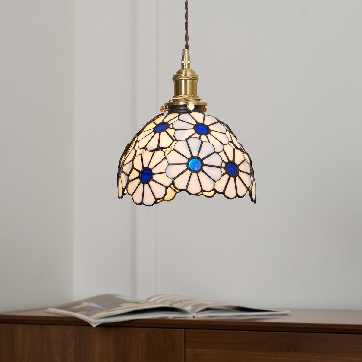 Ordelwick Glass Pendant Light-Moonnatur