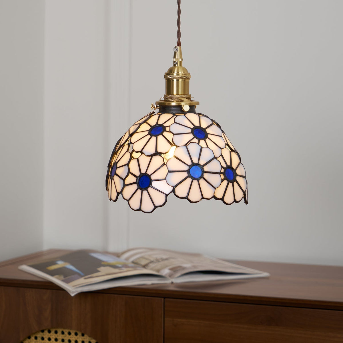 Ordelwick Glass Pendant Light-Moonnatur