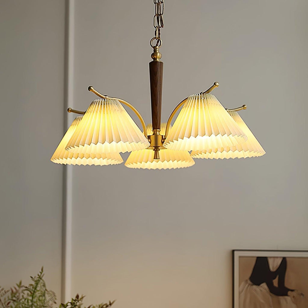 Cavenonna Fabric Chandelier-Moonnatur