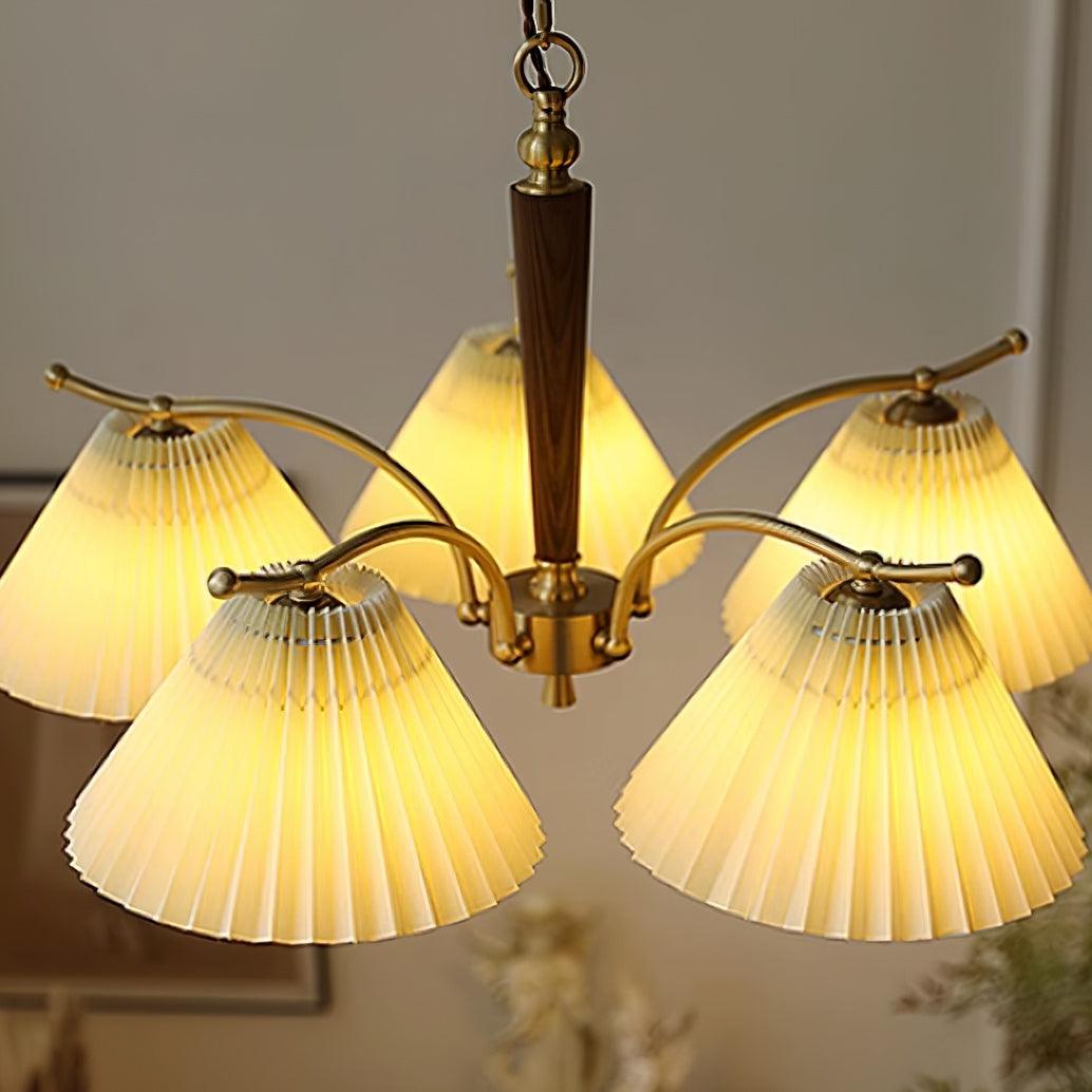 Cavenonna Fabric Chandelier-Moonnatur
