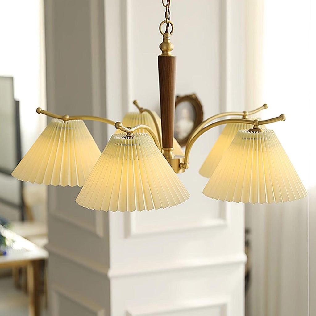 Cavenonna Fabric Chandelier-Moonnatur