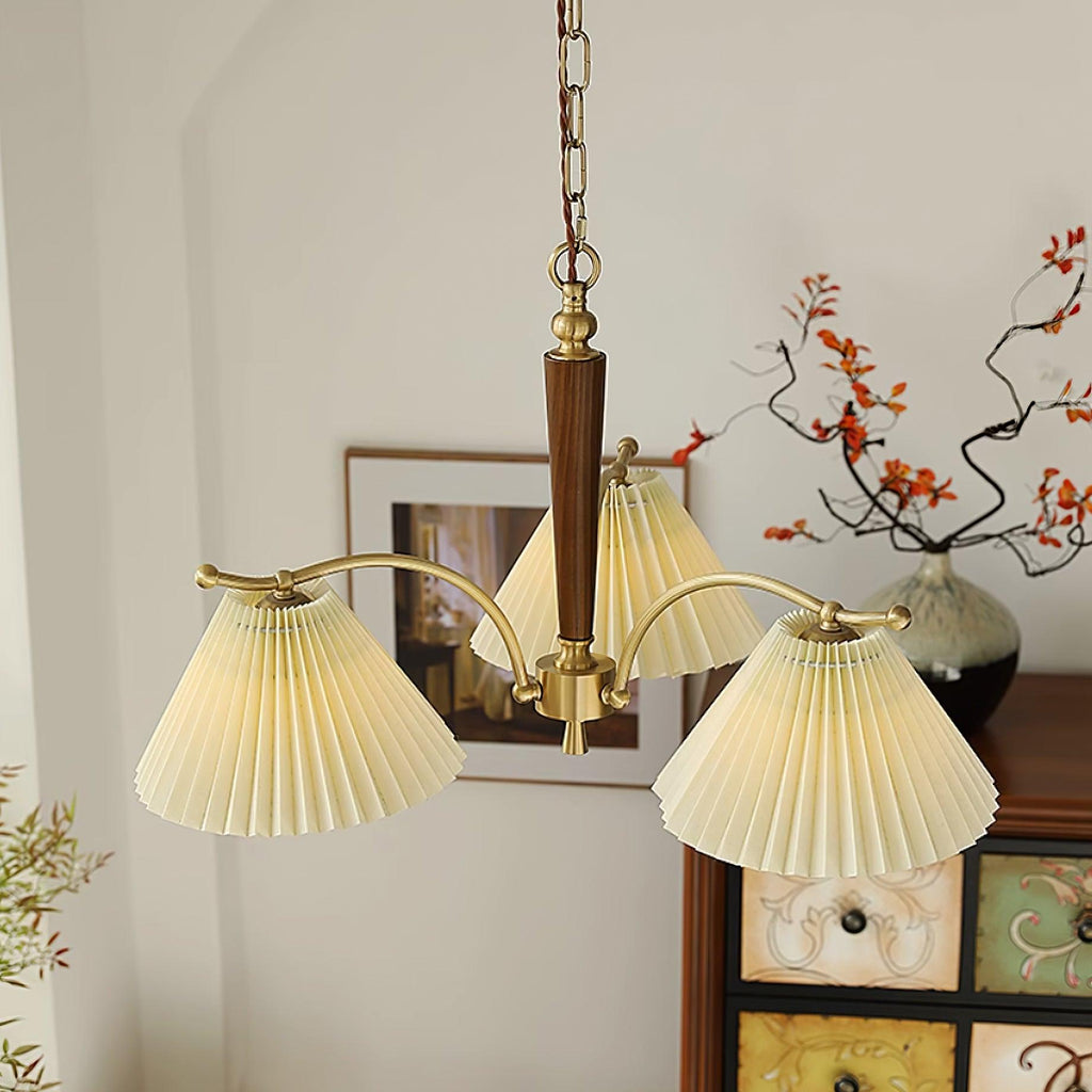 Cavenonna Fabric Chandelier-Moonnatur
