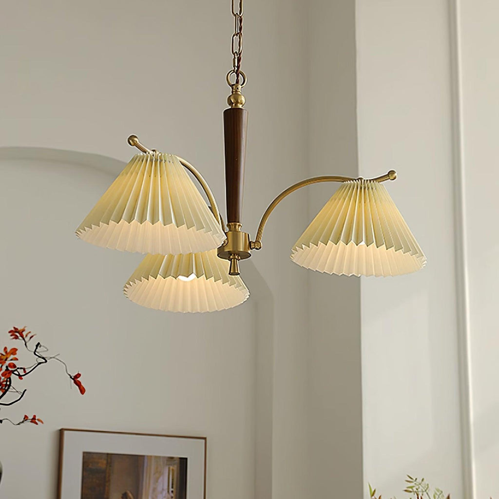 Cavenonna Fabric Chandelier-Moonnatur