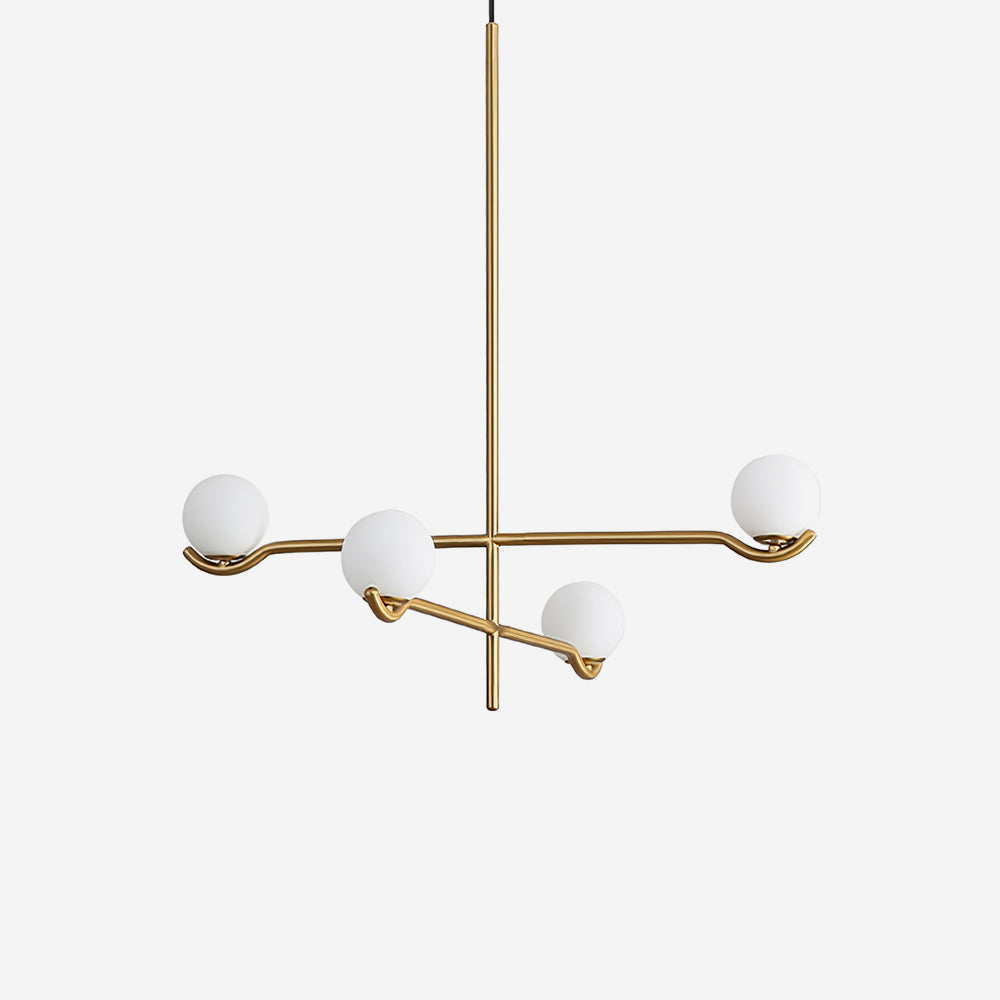 Kenrengrove Glass Chandelier-Moonnatur