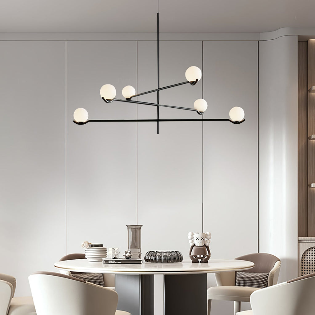 Kenrengrove Glass Chandelier-Moonnatur