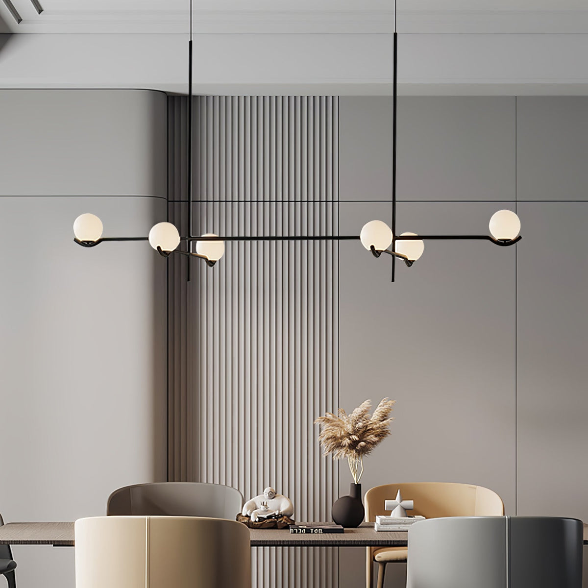 Kenrengrove Glass Chandelier-Moonnatur