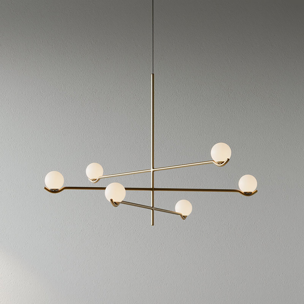 Kenrengrove Glass Chandelier-Moonnatur