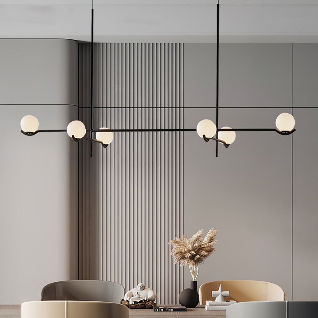 Kenrengrove Glass Chandelier-Moonnatur