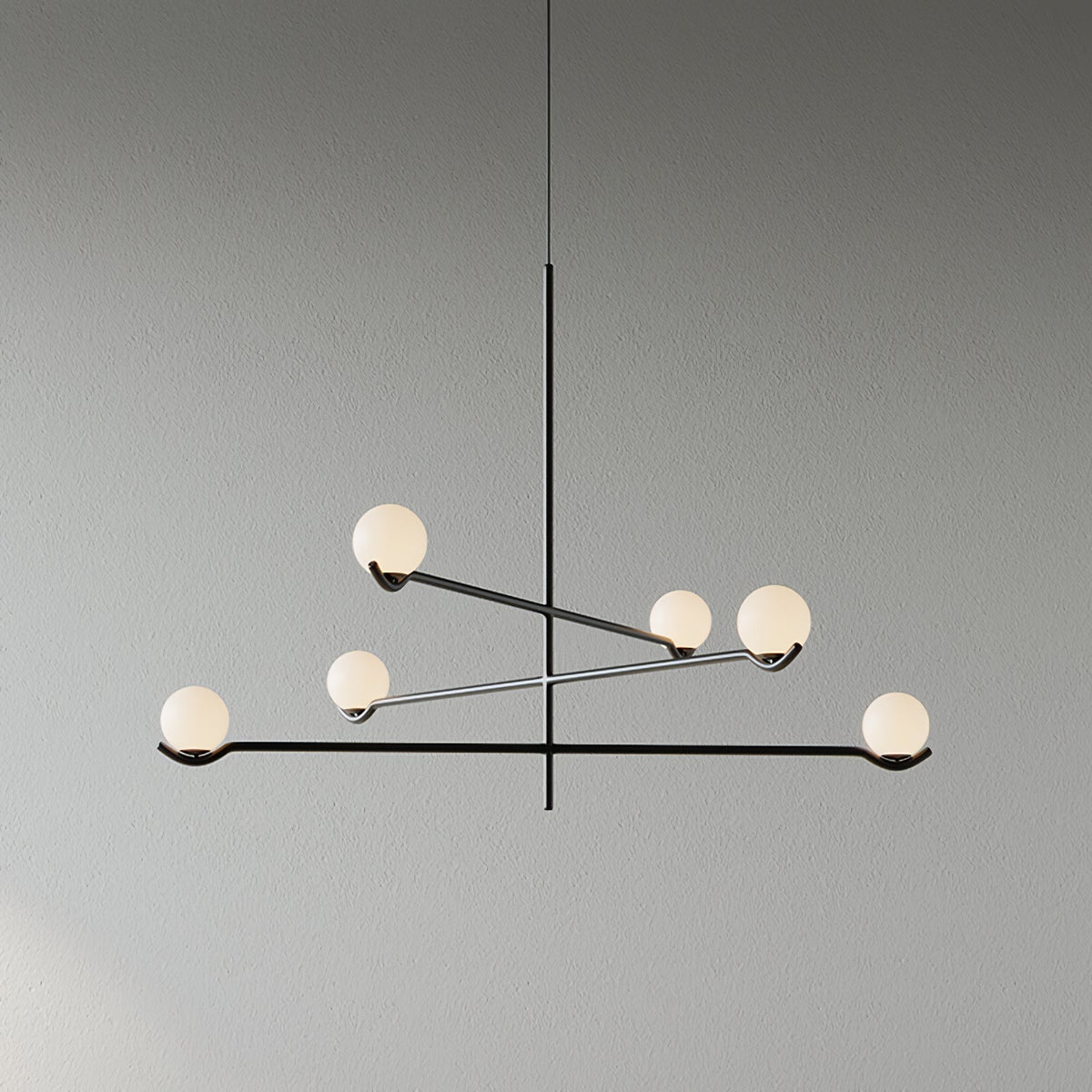 Kenrengrove Glass Chandelier-Moonnatur