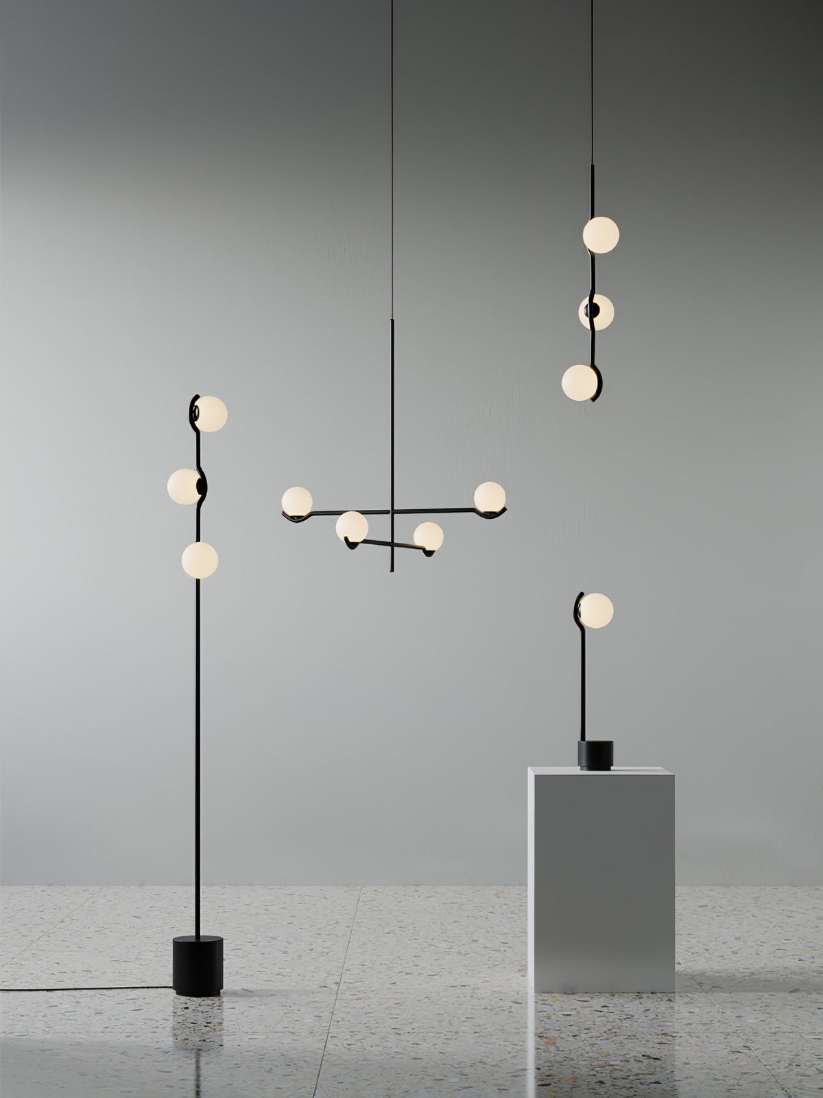 Kenrengrove Glass Chandelier-Moonnatur