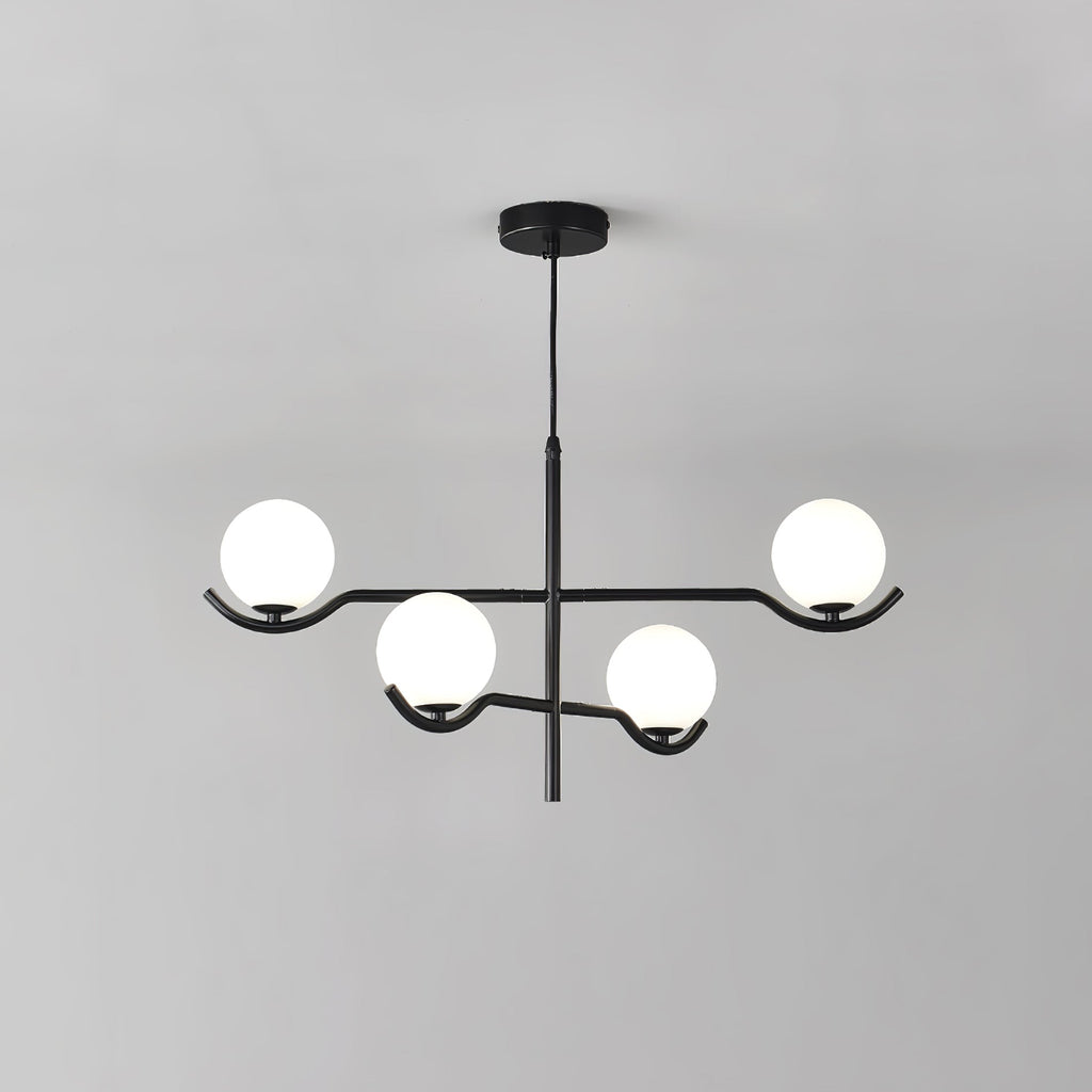 Kenrengrove Glass Chandelier-Moonnatur